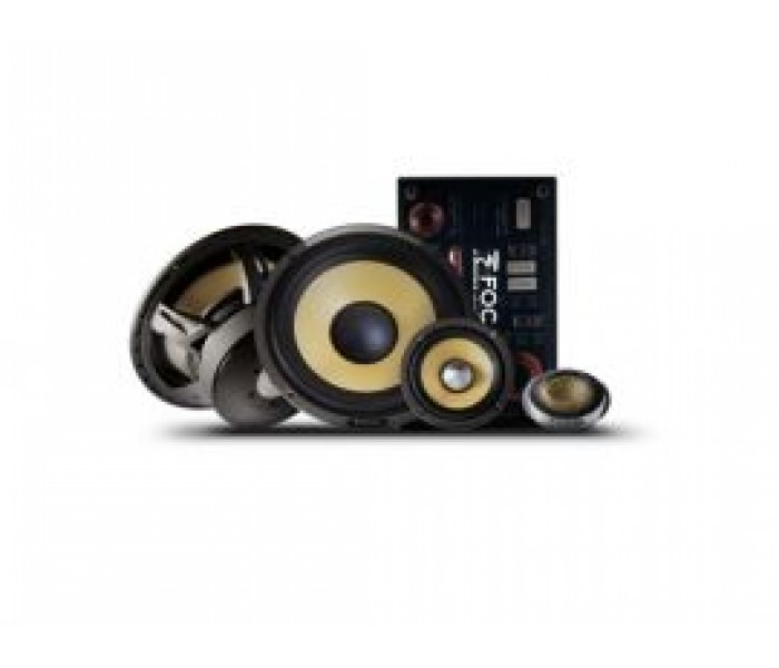 Focal 165KRX3 -6.5" 3-Way K2 Car Component Speakers 200W