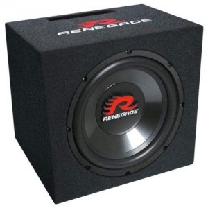 Renegade RXV-1200 12" Bass Speaker Single-Bassreflex-System