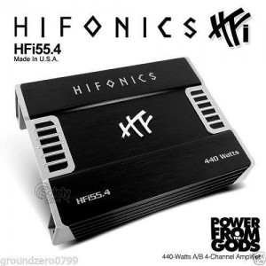 HIFONICS HFI155.4 440W AB Class 4 CH Four Channel