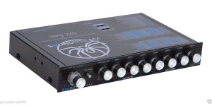 Soundstream MPQ-7XO 1/2 DIN Dual input Multi-Band Graphic EQ