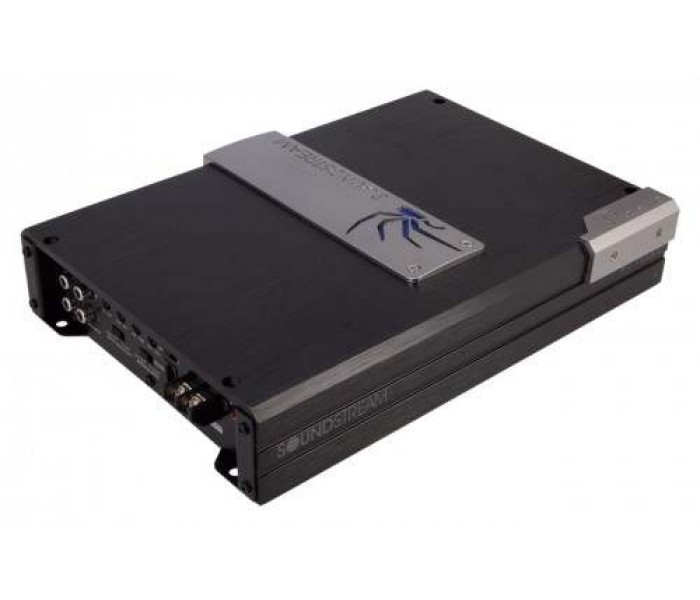 Soundstream P1.1000D 1000W Class D Monoblock Picasso Series Subwoofer Amplifier with Remote Gain Controls