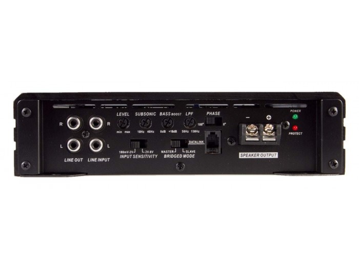 Soundstream P1.1000D 1000W Class D Monoblock Picasso Series Subwoofer Amplifier with Remote Gain Controls