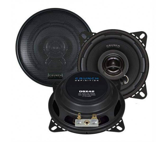 Crunch DSX Shallow Mount 4" speakers