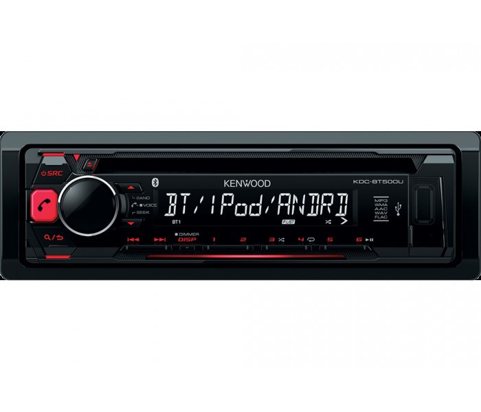 Kenwood KDC-BT500U - CD/MP3/USB/iPOD & Bluetooth