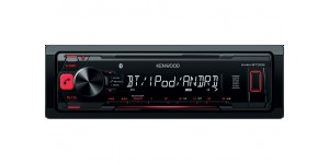 Kenwood KMM-BT302 Mechless Bluetooth Tuner MP3/ USB/ AUX/ iPod/ Android