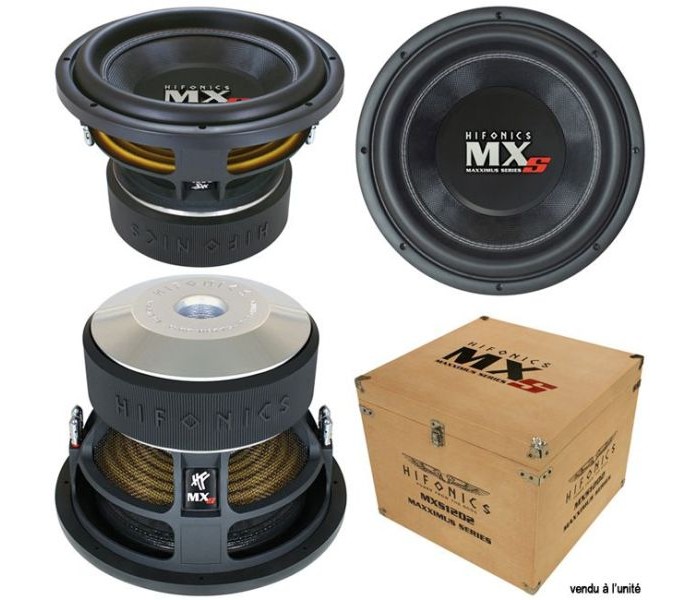 Hifonics Maxximus MXS12D2 3,000 watts Quaity Subwoofer