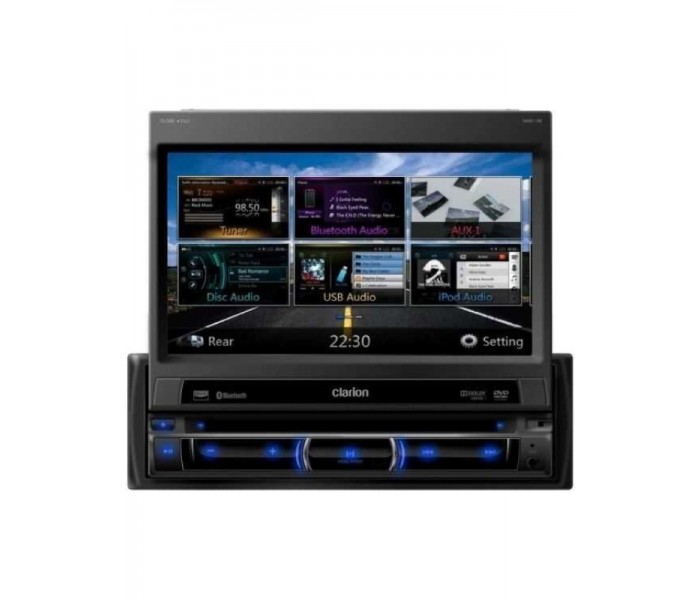 Clarion NZ502E  7" Motorized Navigation System