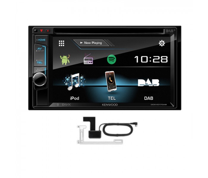 Kenwood DDX4017DAB CD DVD Bluetooth Car Stereo DAB