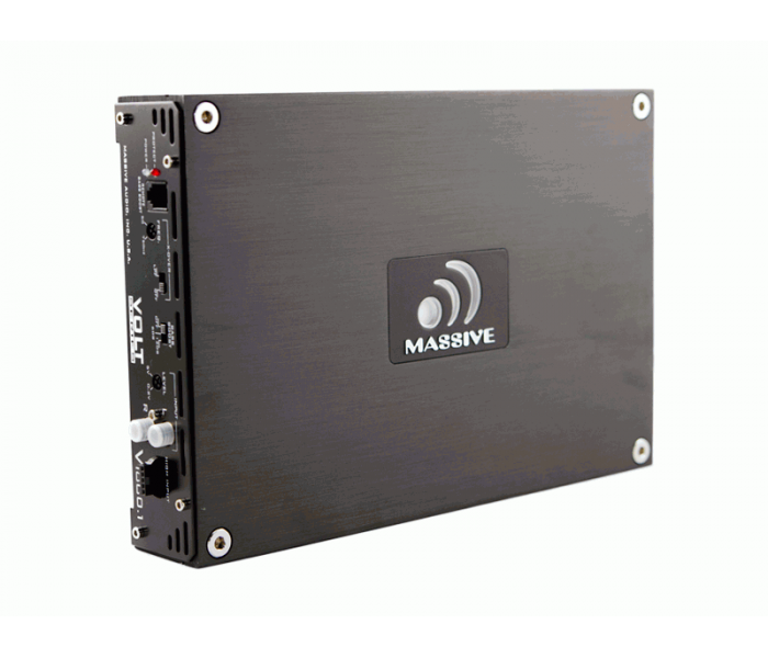 Massive Audio V 1000.1 1000W Max 1 Channel Monoblock Volt Series Class A/B Car Amplifier