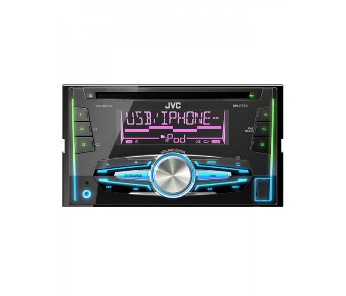 JVC KW-R710 CD/MP3 Double din Head unit 