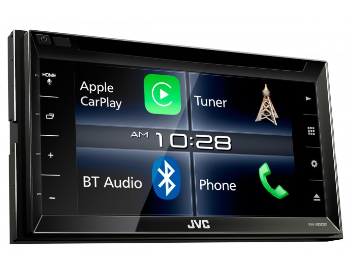 JVC KW-V820BT Touch Screen DVD Apple CarPlay Bluetooth Recieve