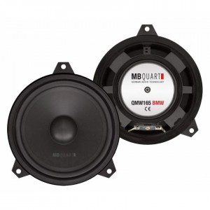 MB Quart QMW165 BMW - Custom Fit 16.5cm Bass Speakers for BMW 3 Series E46