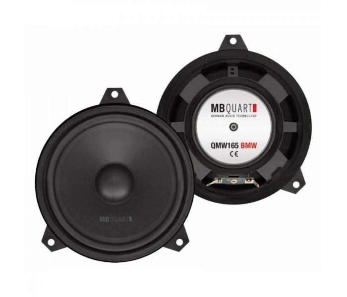 MB Quart QMW165 BMW - Custom Fit 16.5cm Bass Speakers for BMW 3 Series E46