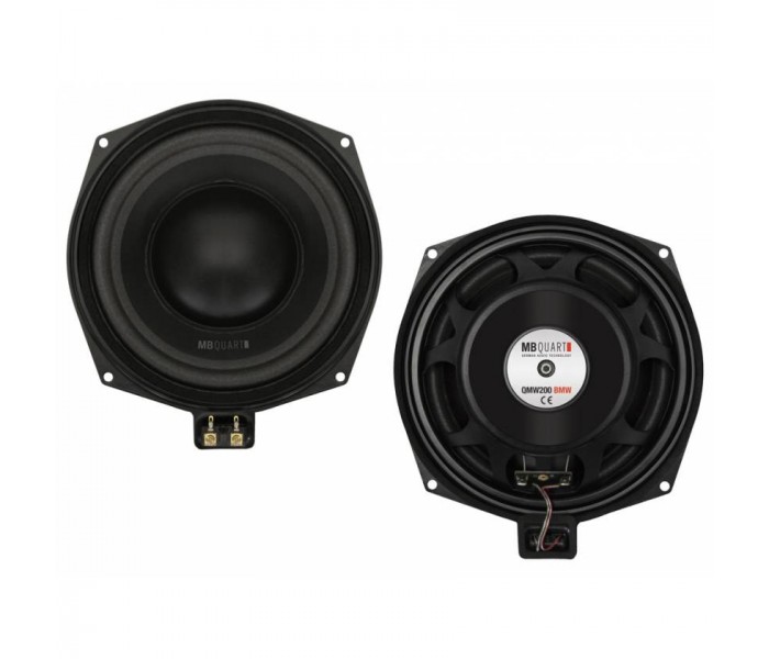 MB Quart QMW200 BMW - 20cm 8" Custom Fit Car Speakers for BMW 1, 3, 5 Series, X1