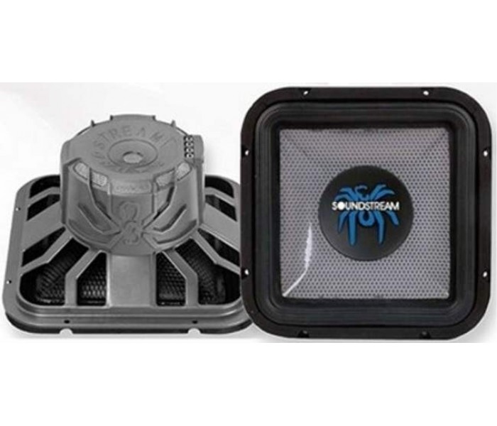 Soundstream TSQ-122 - 12" Dual 2 ohm TSQ Series Square Subwoofer