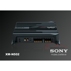 Sony XM-N502 - 500w 2 channel Power Amplifier 