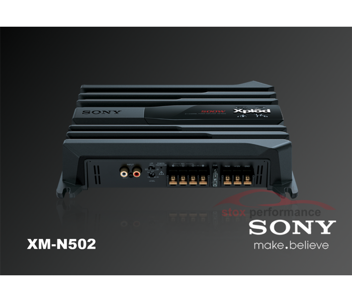 Sony XM-N502 - 500w 2 channel Power Amplifier 