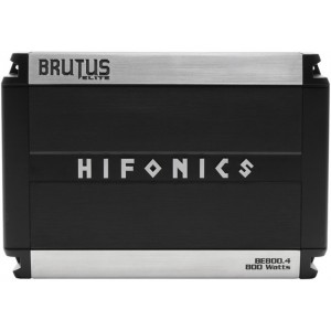 Hifonics BE800.4 Brutus Elite Class 4-Channel Amplifier 800 Watts