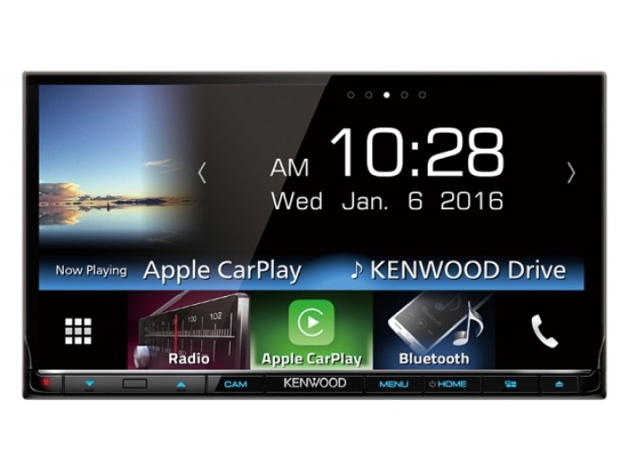 Kenwood DNX8160DABS - 7.0" WVGA, Navigation System with built-in Bluetooth, DAB+ Tuner & CarPlay Android Auto