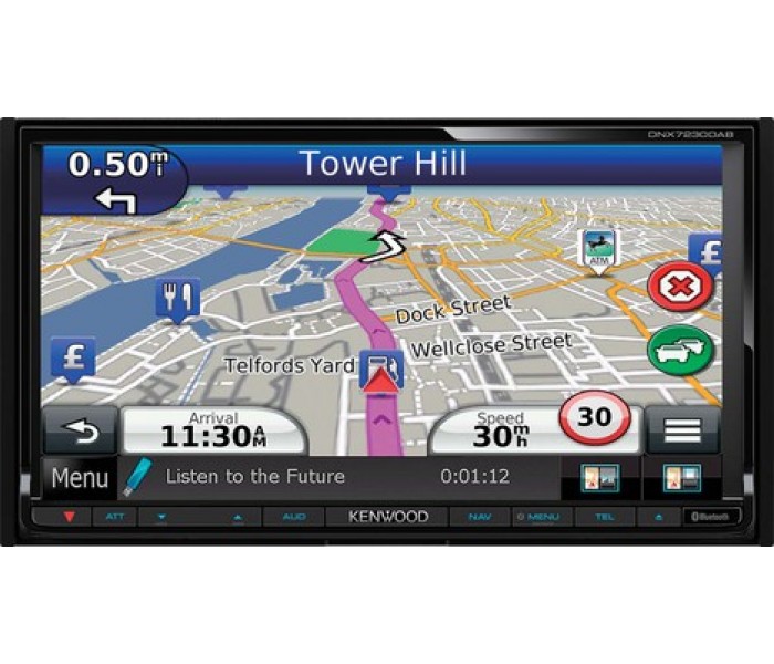 Kenwood DNX7230DAB Navigation System with Bluetooth & DAB