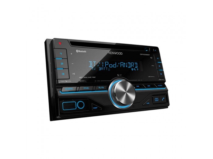 Kenwood DPX-306BT Double DIN CD/USB-Receiver with iPod Direct Control 