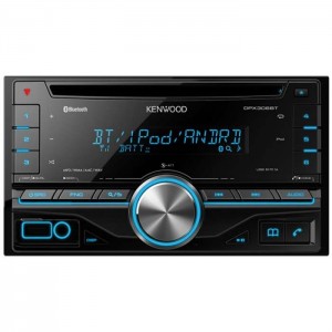Kenwood DPX-306BT Double DIN CD/USB-Receiver with iPod Direct Control 