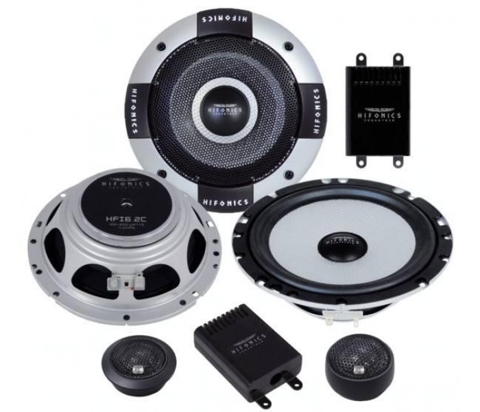 Hifonics HFi-6.2C - 6.5" Industria series shallow mount component speakers