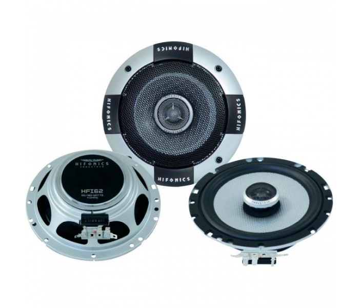 Hifonics HFI-62 - 6.5" 180 watt shallow mount coaxil speakers