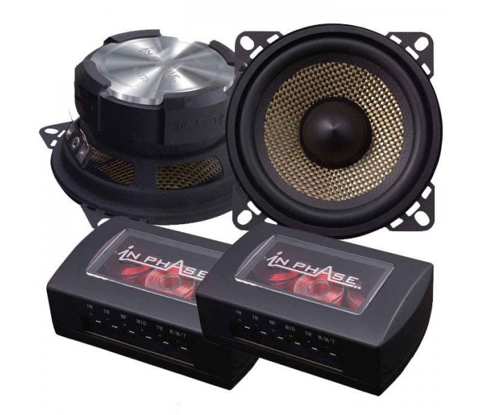 Erfenis ruilen Vleugels In Phase XTC4CX 200W 10cm Component Speakers