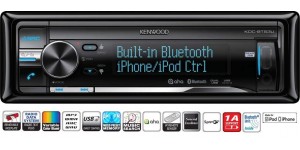 Kenwood KDC-BT53U Bluetooth car stereo ipod full control USb and AUX input
