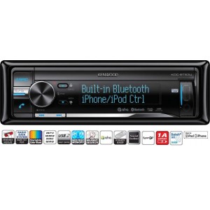 Kenwood KDC-BT53U Bluetooth car stereo ipod full control USb and AUX input