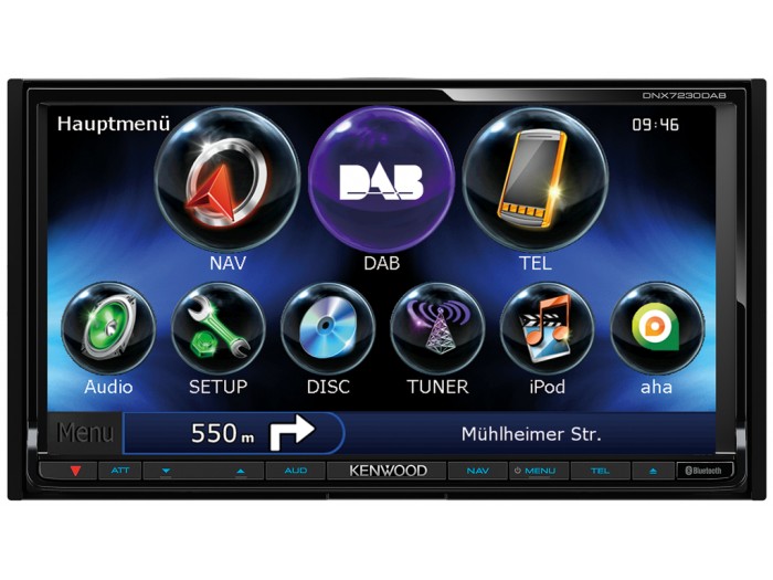 Kenwood DNX7230DAB Navigation System with Bluetooth & DAB