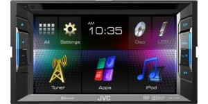 JVC KW-V21BT - 6.2" Double DIN CD/DVD/USB with Bluetooth
