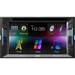 JVC KW-V21BT - 6.2" Double DIN CD/DVD/USB with Bluetooth