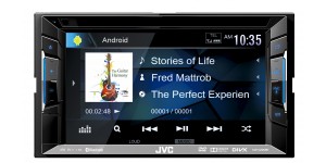 JVC KW-V220BT - 6.2" Double DIN CD/DVD/USB with Bluetooth
