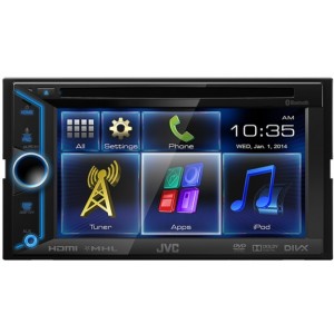 JVC KW-V31BT 6.1" double din stereo AV system with built in Bluetooth 