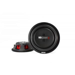 MB Quart DS1-204 400W 8" Discus Series Dual 4-ohm Shallow Mount Car Subwoofer