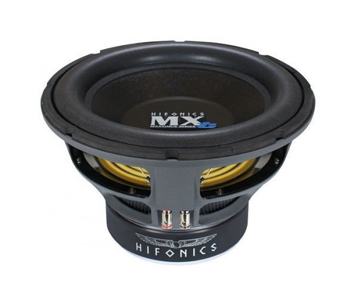 Hifonics MXT12D4 - 12" 1500Watt 4-Ohm Maxximus DVC Subwoofer