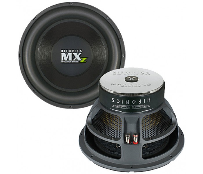 HIFONICS MAXXIMUS MXZ12D4 SUBWOOFER 2000 WATTS