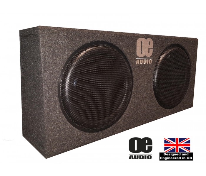 OE Audio OE-212SA 12" 2800W Amplified Shallow Box