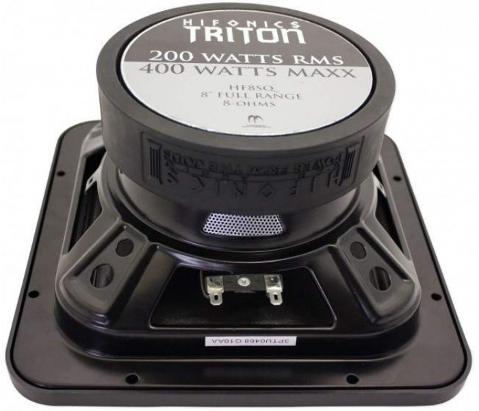 Hifonics HF8SQ - 8" Triton Series Full Range Square Car Speaker